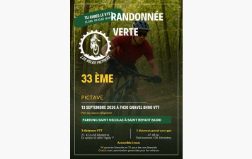 Merci pour votre participation à la 33ème randonnée des Vélos Pictaves!